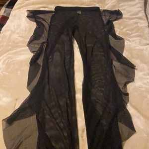 Black Fashion Nova Cover Up pants